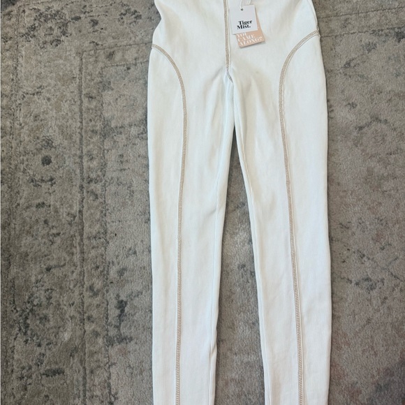 Tiger Mist Thick White leggings Brand New - Picture 5 of 5